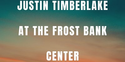 Justin Timberlake at the Frost Bank Center