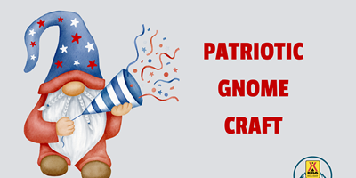 Patriotic Gnome Keepsake Craft