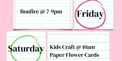Mother's Day + Care Camp Week