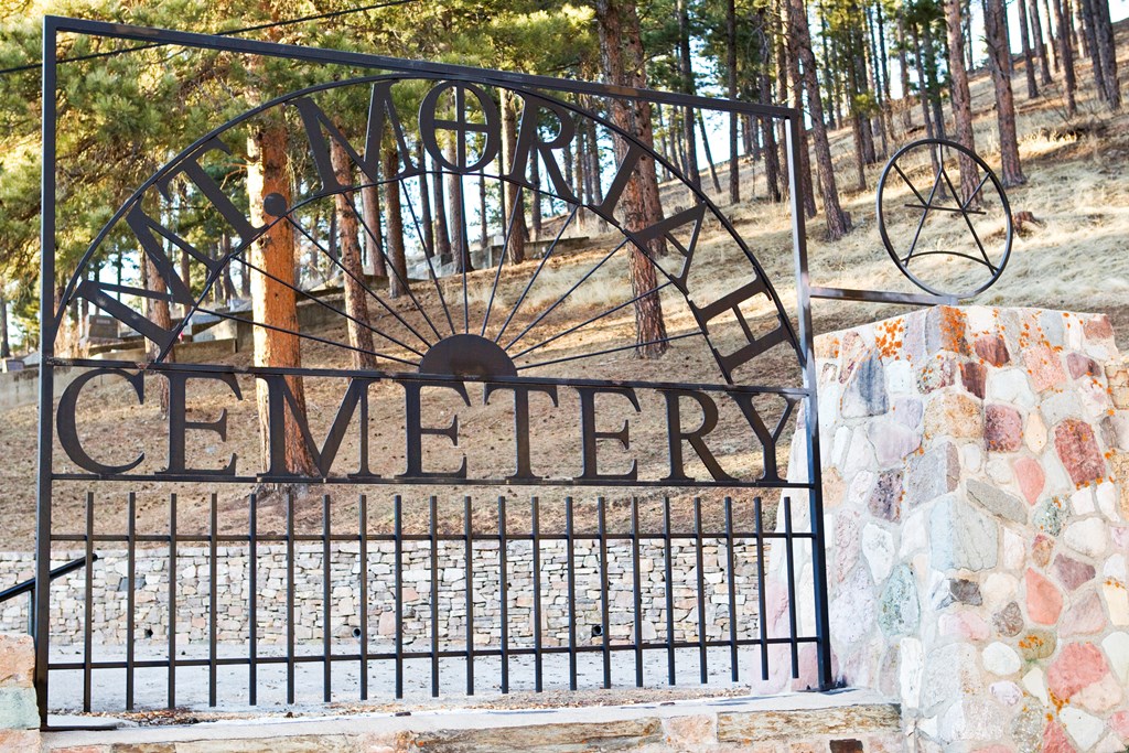 Sign at Mt. Moriah Cemetery - Deadwood, South Dakota