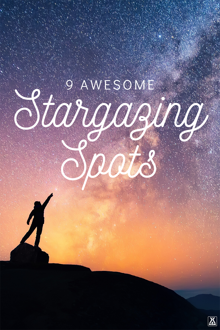 Here are nine of the best sites in America to relish a deep, black, starry skies. You'll definitely want to camp at these spots!