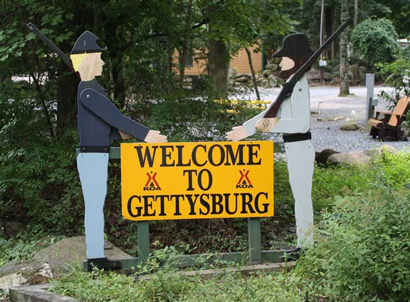 Welcome to the Gettysburg KOA