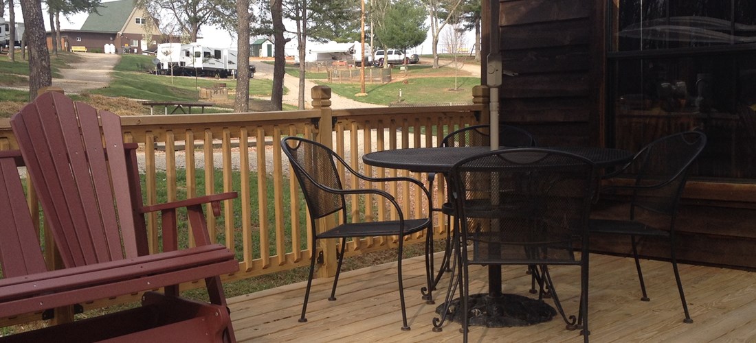 Scenic View Couples Cabin Deck
