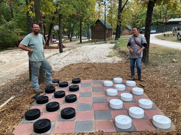 Gigantic Checkers
