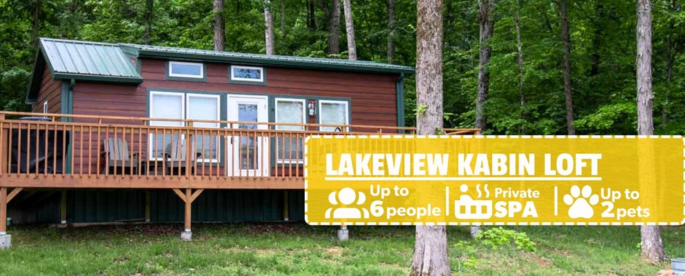 Lakeview Kabin Loft Hero