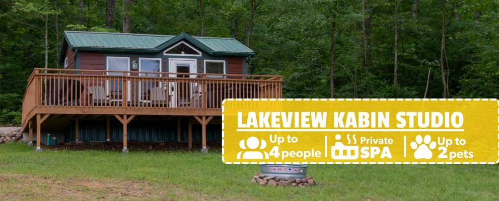 Lakeview Kabin Studio Hero