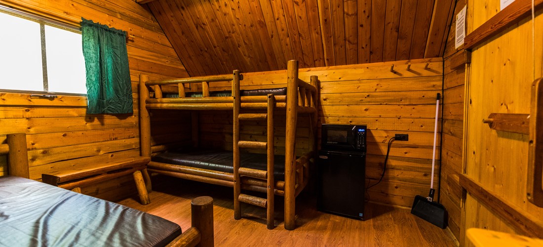 Single Upgraded Cabin Inside