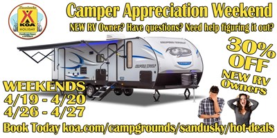Camper appreciation Weekend