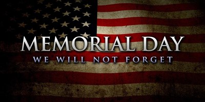 Memorial Day Celebration May 25-26, 2024