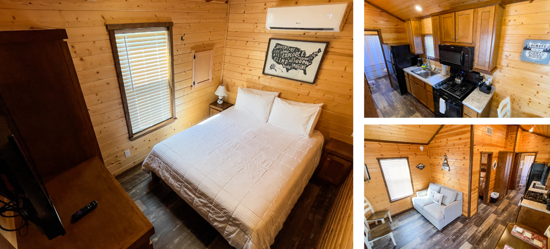 Riverside Deluxe Two-Bedroom Cabin